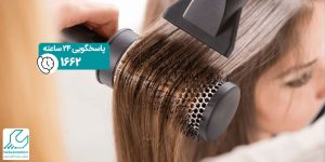 سشوار کشیدن برای انواع مو