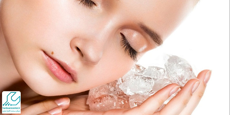 ماساژ پوست با یخ چه فوایدی دارد